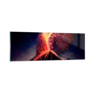 Obraz na szkle - Piękno i groza - 90x30 cm