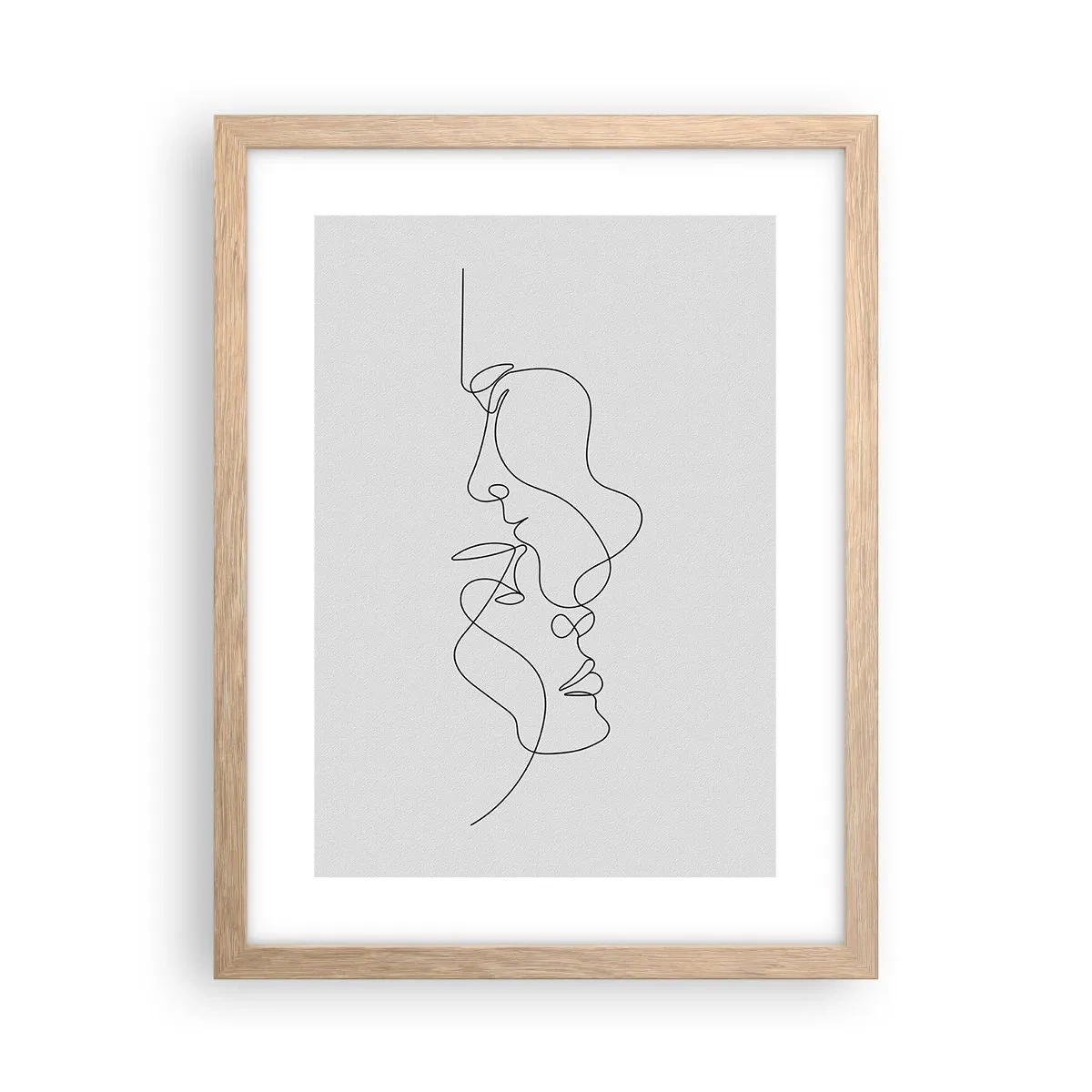 Plakat w ramie jasny dąb - Żar rzewnych żądz - 30x40 cm