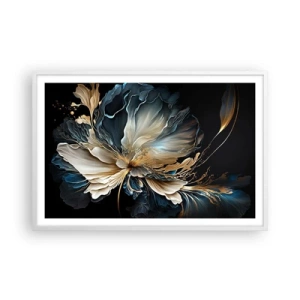 Plakat w białej ramie - Baśniowy kwiat paproci - 91x61 cm