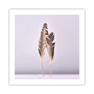 Plakat - Przeciw nicości - 50x50 cm