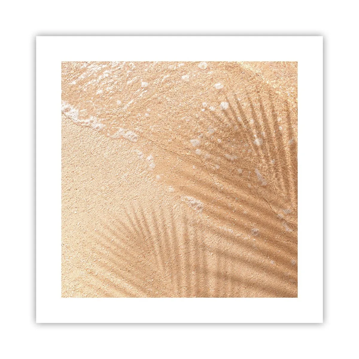 Plakat - Cień gorącego lata - 40x40 cm