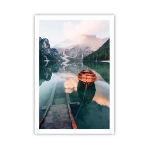 Plakat - Spokojny sen gór - 61x91 cm