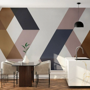 Fototapeta Premium Canvas - Płaszczyzny i kąty - Abstrakcja, Sztuka, Sztuka Nowoczesna - 200x140 cm