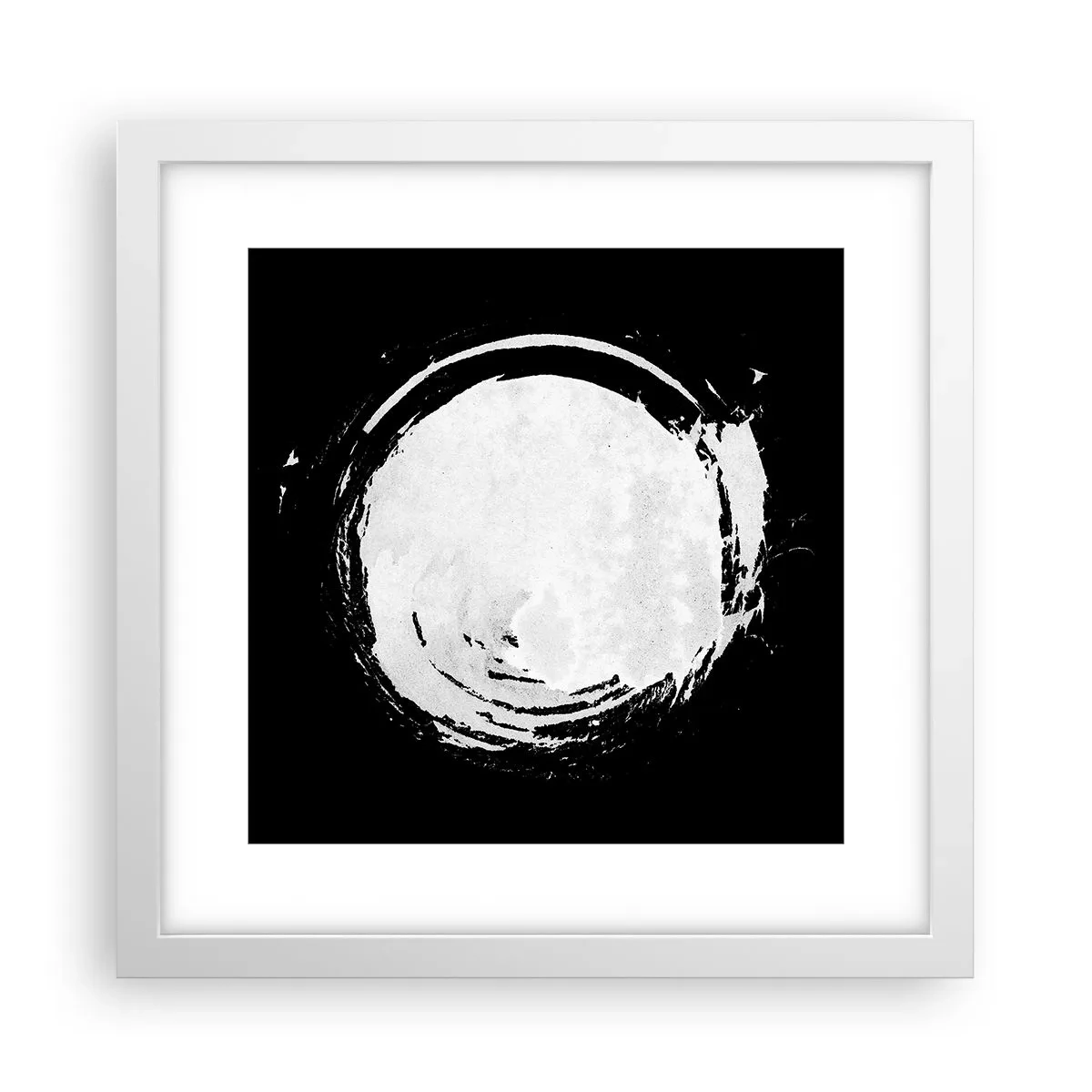 Plakat w białej ramie - Dobre wyjście - 30x30 cm