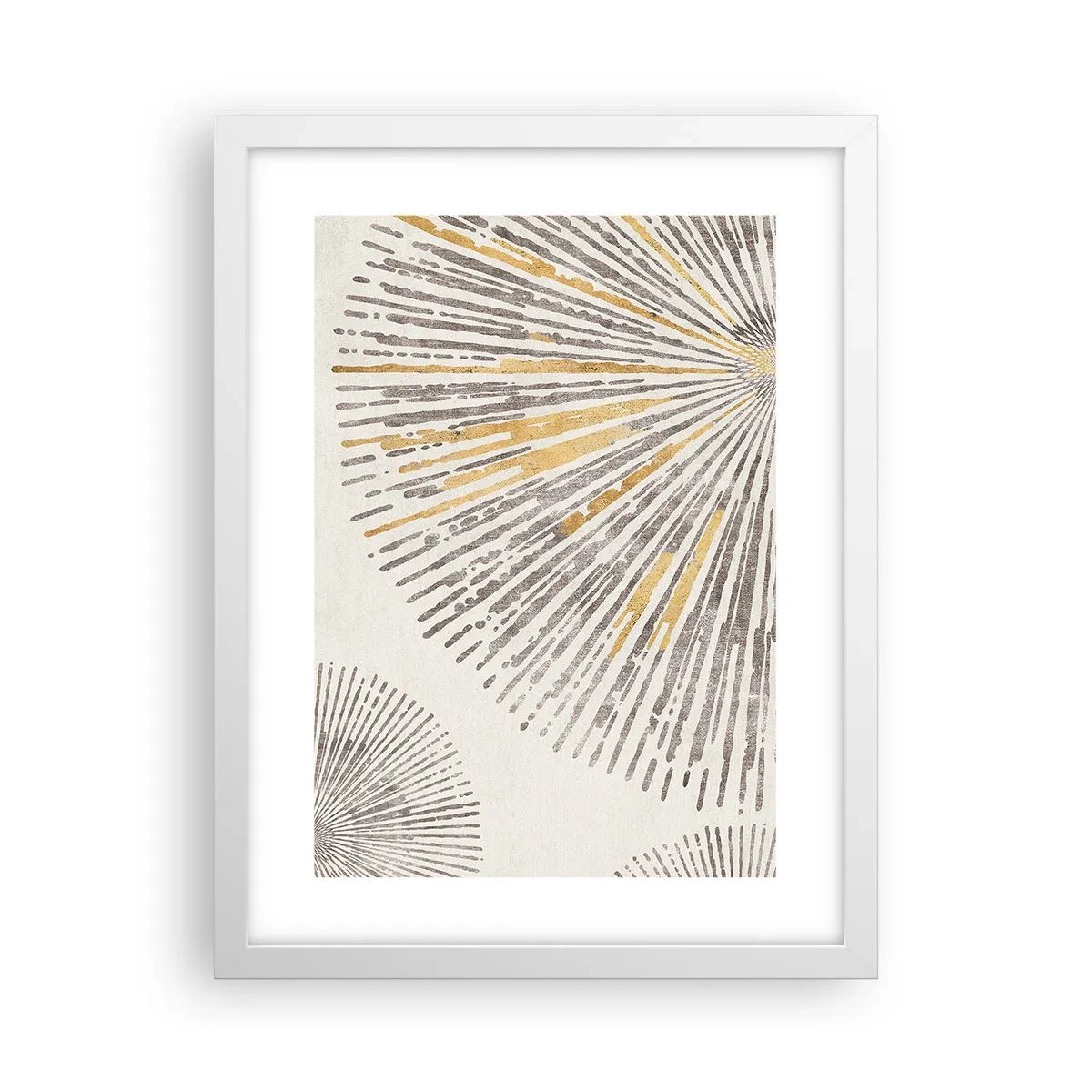 Plakat w białej ramie - Uroda promienia - 30x40 cm