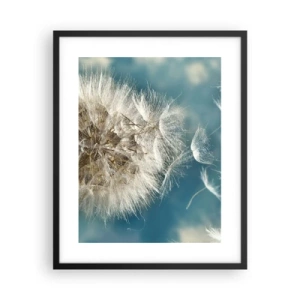 Plakat w czarnej ramie - Oddech anioła - 40x50 cm