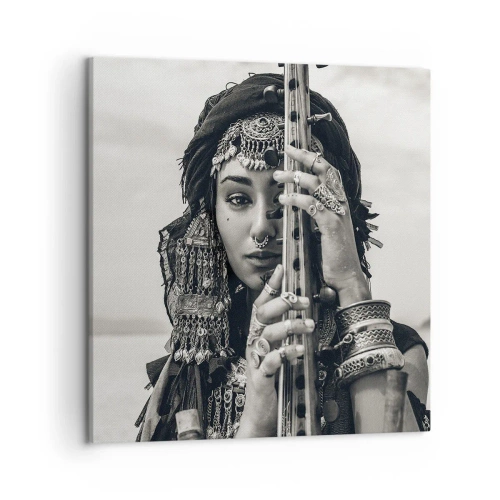 Obraz na płótnie - Sama muzyka orientu - 50x50 cm