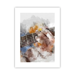 Plakat - Poezja między strunami - 30x40 cm