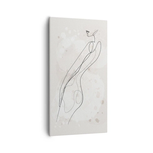 Obraz na płótnie - Pobłądzić spojrzeniem - 55x100 cm