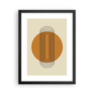 Plakat w czarnej ramie - Plan doskonały - 30x40 cm