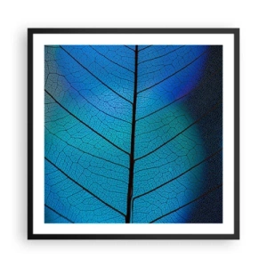 Plakat w czarnej ramie - Misterna budowa - 60x60 cm