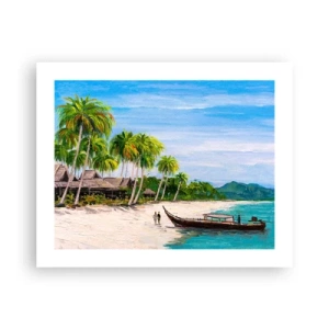 Plakat - Egzotyczny sen - 50x40 cm