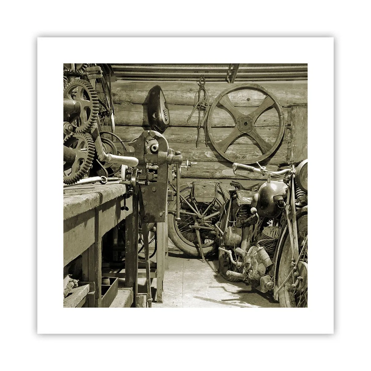 Plakat - W szopie wuja Władka - 40x40 cm
