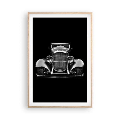 Plakat w ramie jasny dąb - Prawdziwy gentelman - 61x91 cm