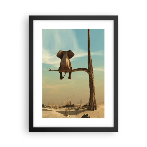 Plakat w czarnej ramie - Nowy punkt widzenia - 30x40 cm