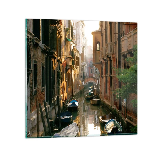 Obraz na szkle - W weneckim zaułku - 30x30 cm