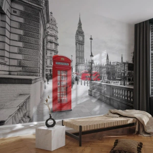 Fototapeta na wymiar Premium Canvas - Bez wątpienia Londyn - Miasto, Londyn, Architektura