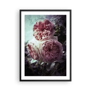Plakat w czarnej ramie - W romantycznym klimacie - 50x70cm - W romantycznym klimacie - Nowoczesna dekoracja ścienna do salonu i sypialni ARTTOR