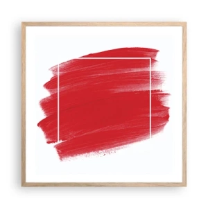 Plakat w ramie jasny dąb - Poza ramą - 60x60 cm