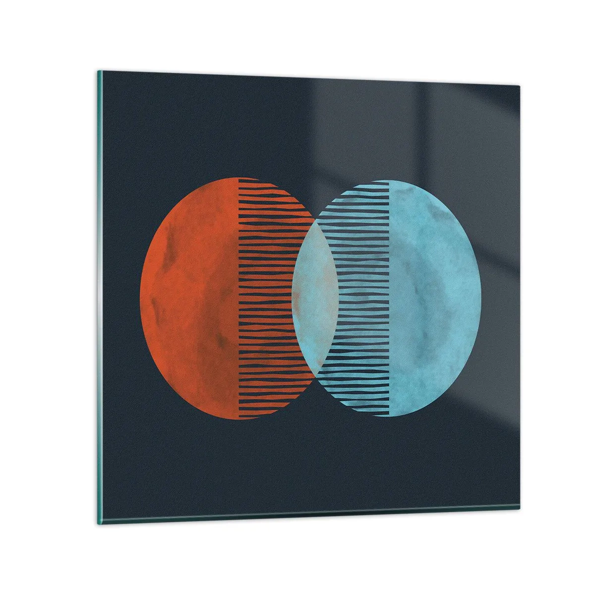 Obraz na szkle - Astronomiczna fantazja - 60x60 cm