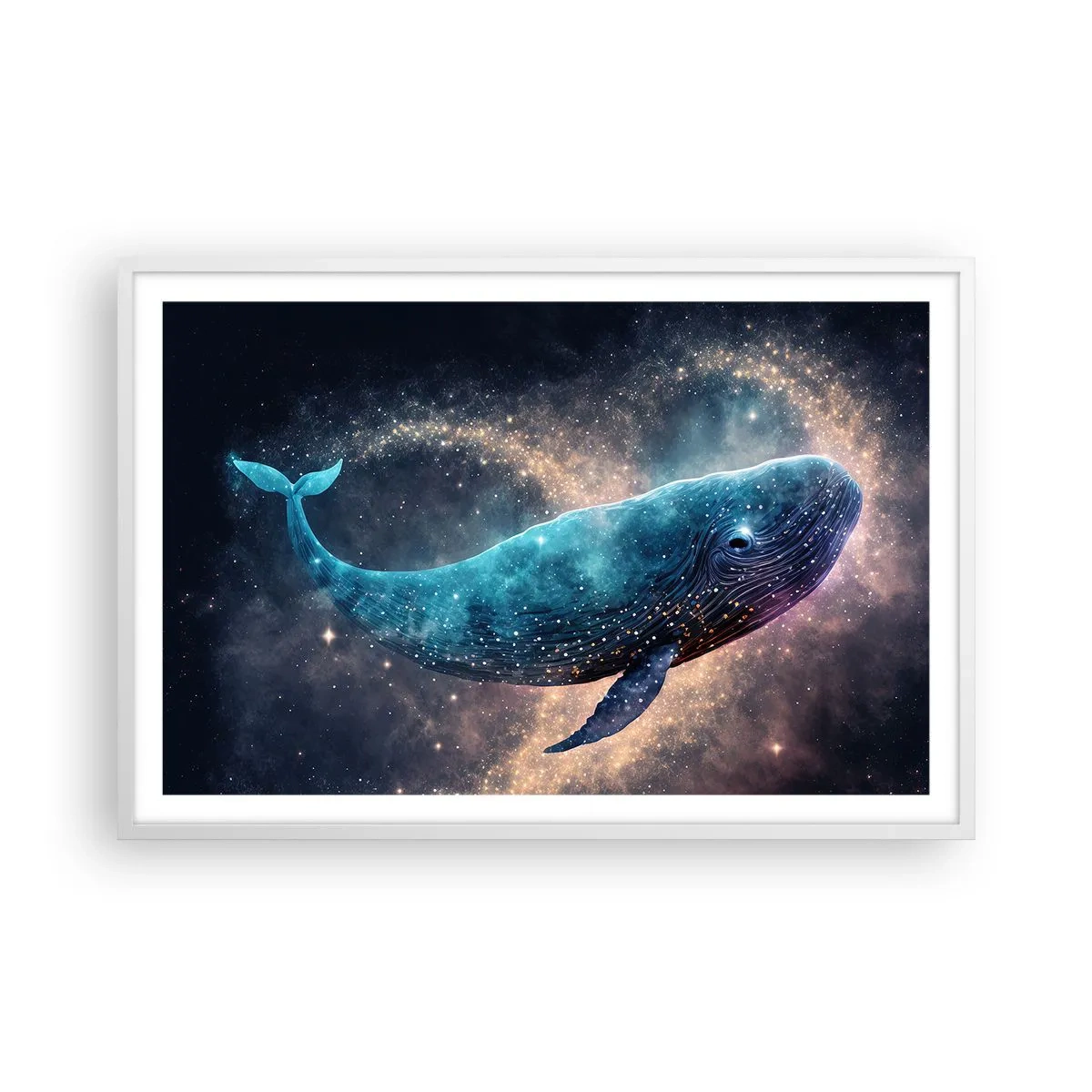 Plakat w białej ramie - Jest taki świat… - 91x61 cm
