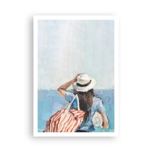 Plakat - Witaj na wakacjach - 70x100 cm