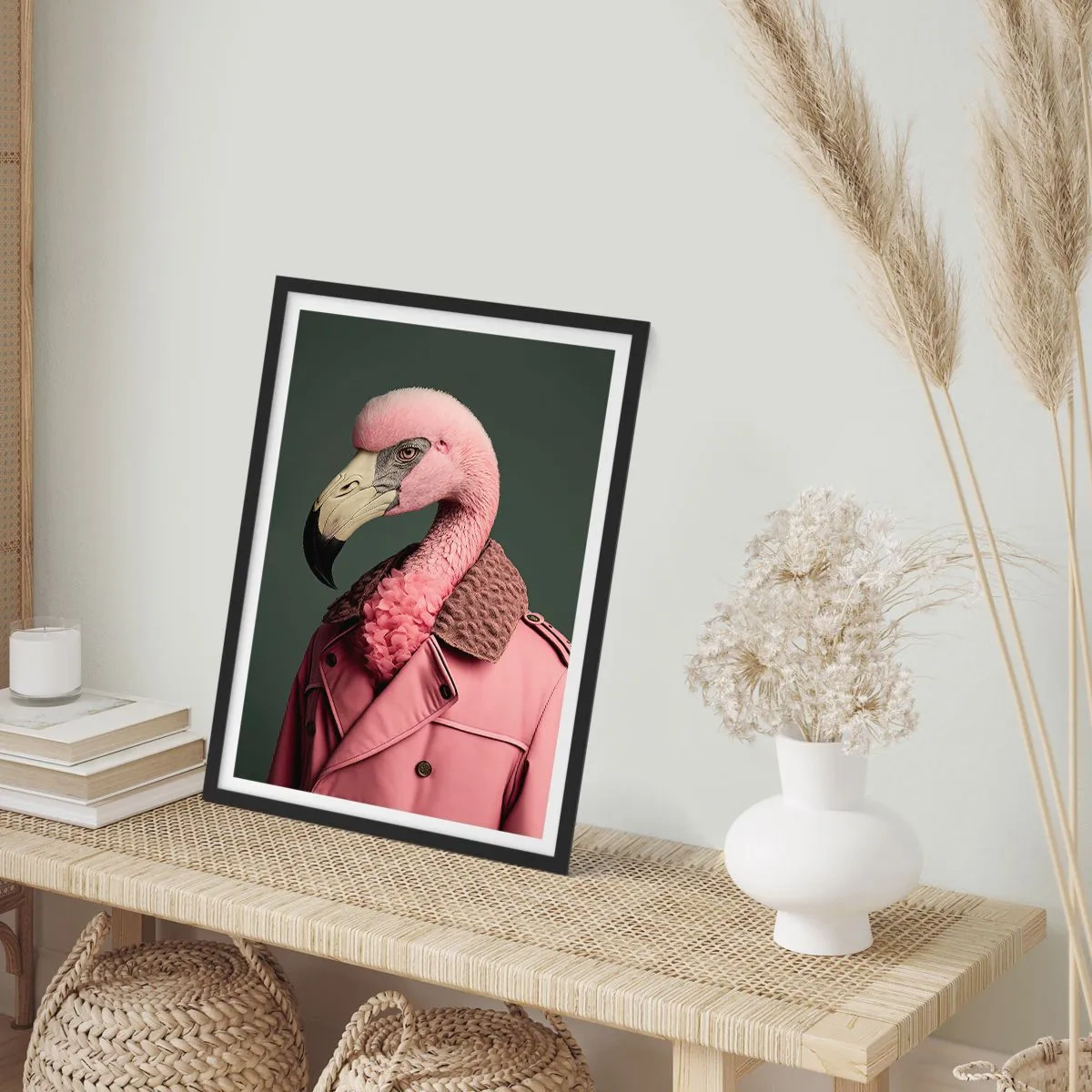 Plakat w czarnej ramie - Prawdziwy elegant - 30x40 cm