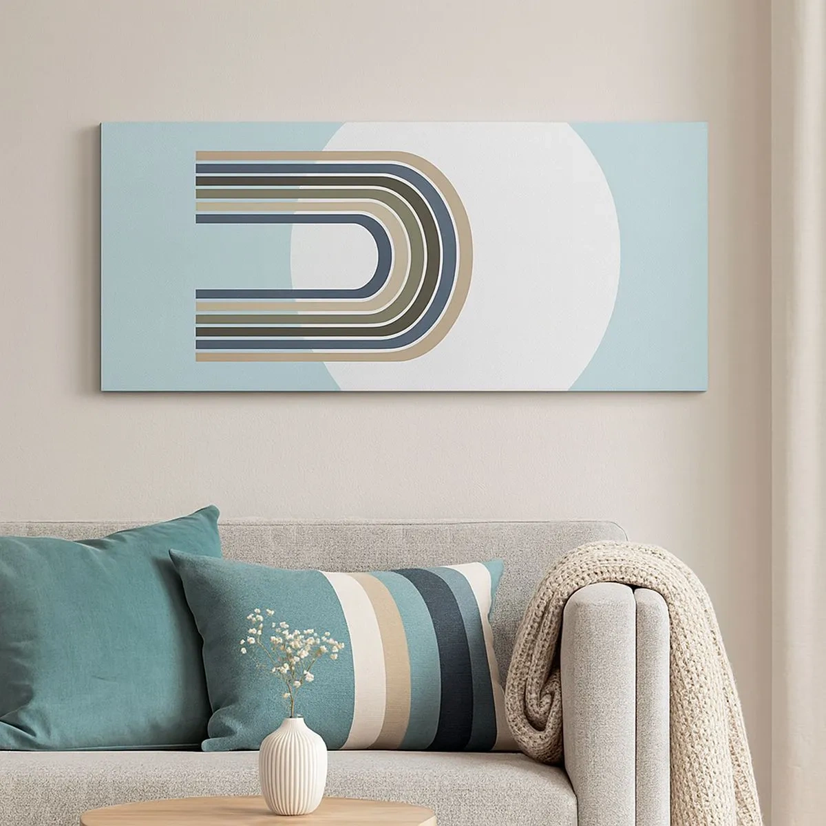 Obraz na płótnie - Nieodparte przyciąganie - 100x40 cm