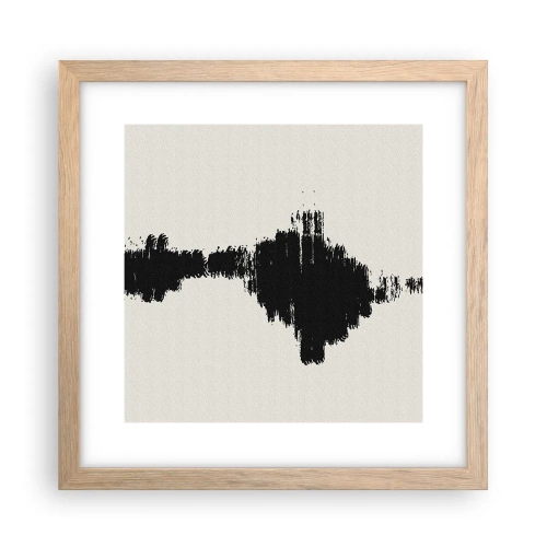 Plakat w ramie jasny dąb - Drgania wyobraźni - 30x30 cm