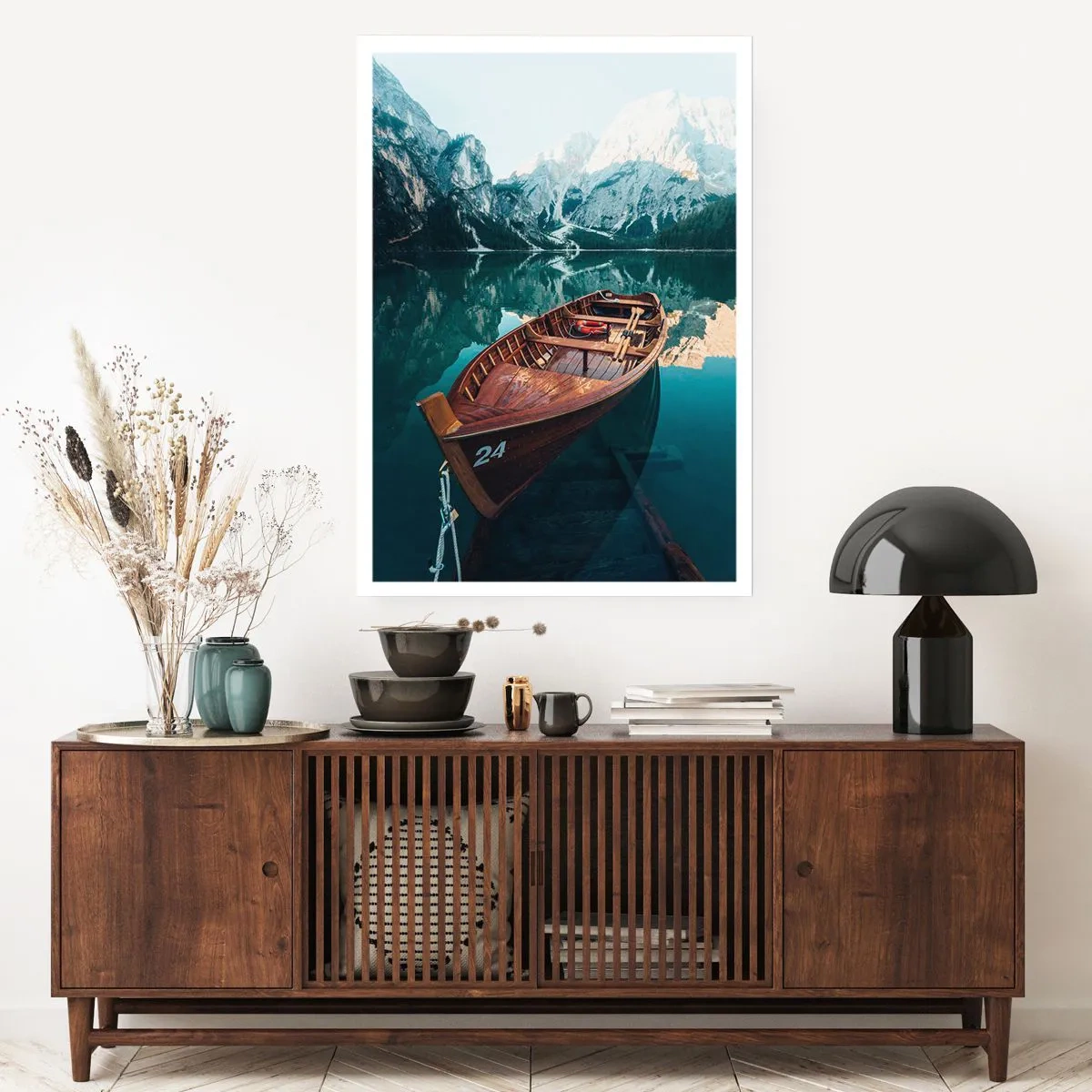 Plakat - Jak na szkle malowane - 70x100 cm