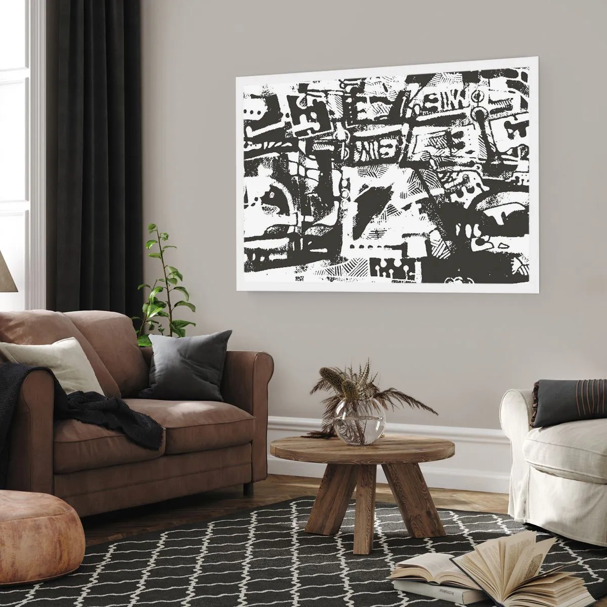 Plakat - Porządek czy chaos? - 40x30 cm