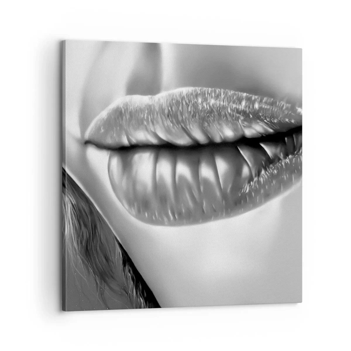 Obraz na płótnie - Wiem, o czym myślisz… - 60x60 cm