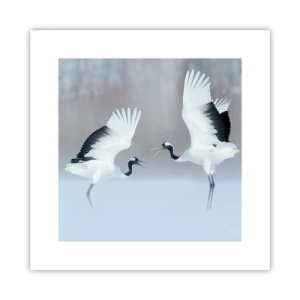 Plakat - Taniec we mgle - 30x30 cm