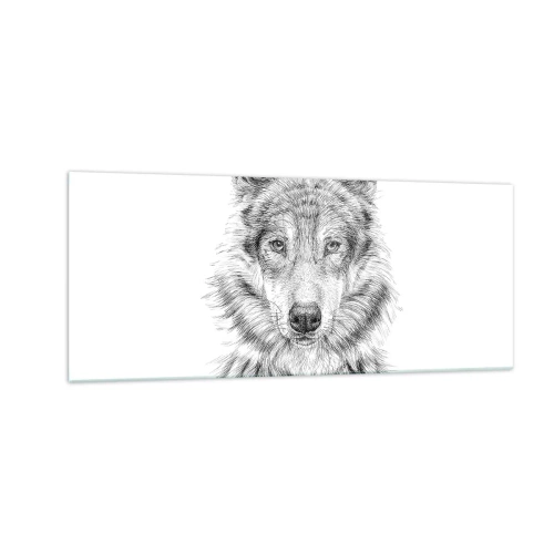 Obraz na szkle - Urodzony przywódca - 100x40 cm