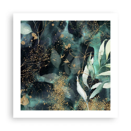 Plakat - Zaczarowany ogród - 50x50 cm