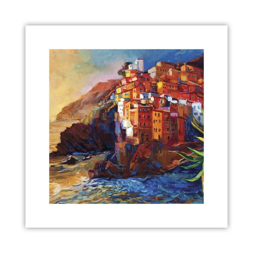 Plakat - Włoskie klimaty - 30x30 cm