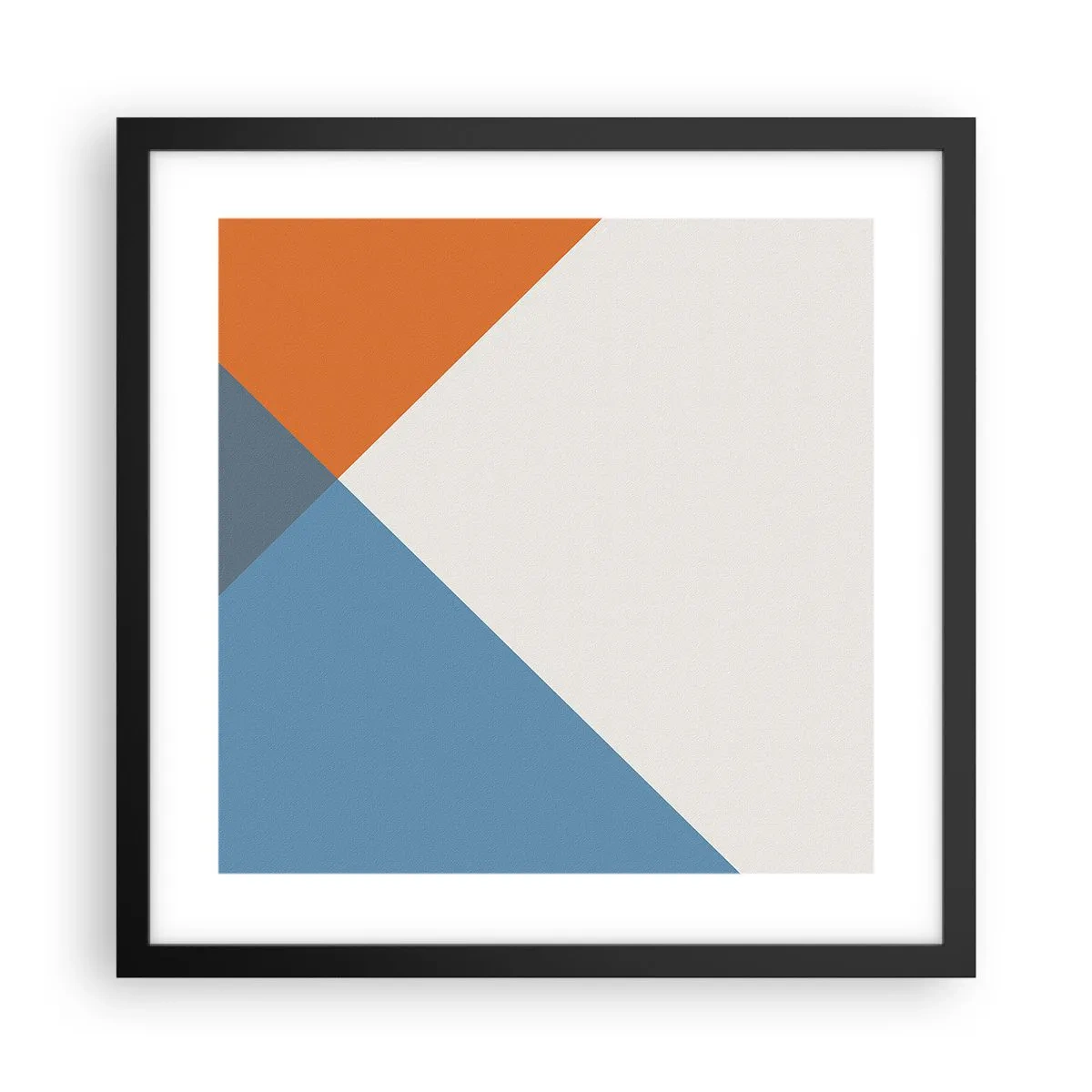 Plakat w czarnej ramie - Pod kątem… - 40x40 cm