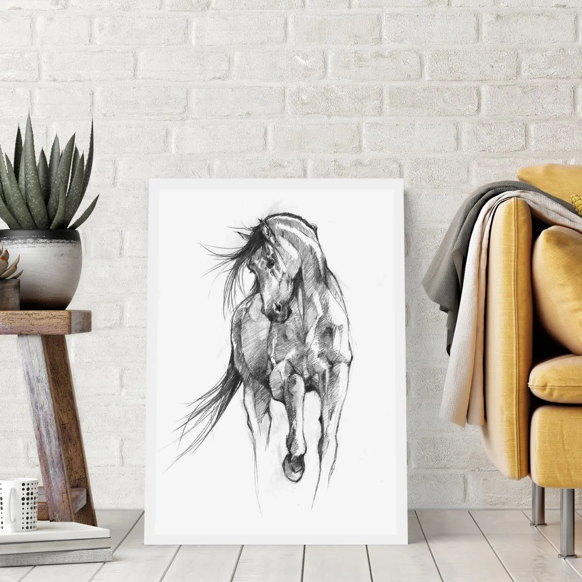 Plakat - We wdzięcznym kłusie - 30x40 cm
