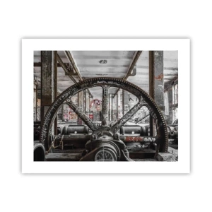 Plakat - Sekretne życie fabryki - 50x40 cm