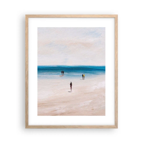Plakat w ramie jasny dąb - Naturalna potrzeba - 40x50 cm