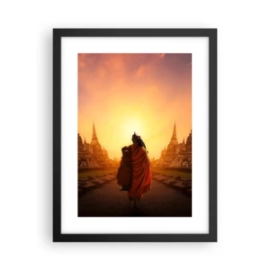 Plakat w czarnej ramie - W spokoju przez wieczność - 30x40 cm