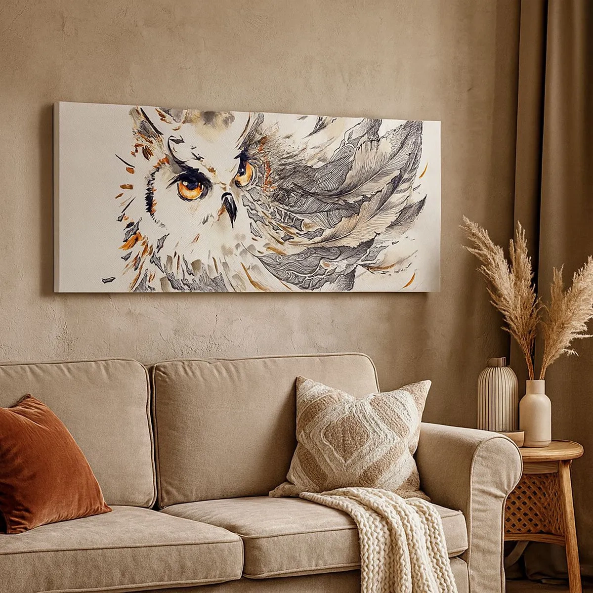 Obraz na płótnie - Przybyła ze świata magii - 100x40 cm