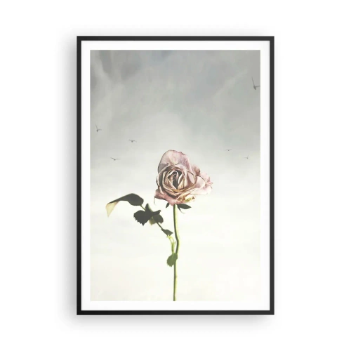 Plakat w czarnej ramie - Powitanie wiosny - 70x100 cm