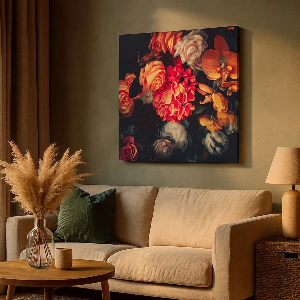 Obraz na płótnie - Jak u holenderskich mistrzów - 30x30 cm