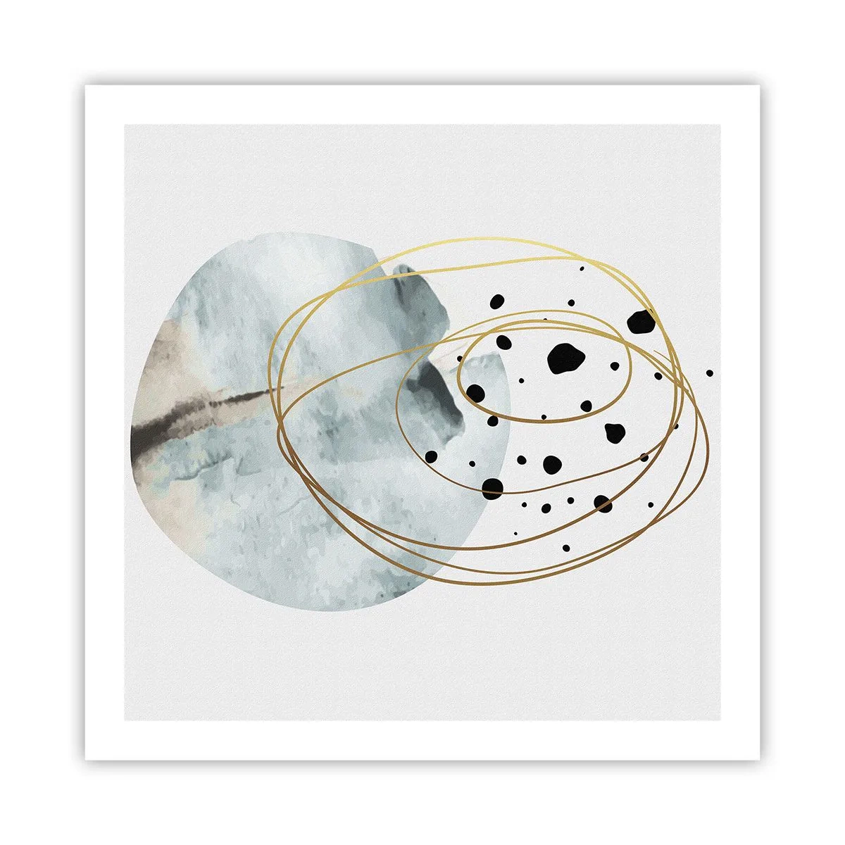 Plakat - W objęciach przestrzeni - 60x60 cm