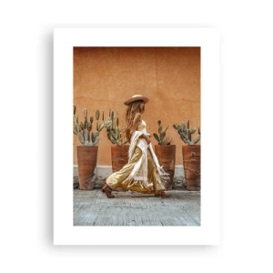 Plakat - W stylu hippie - 30x40 cm