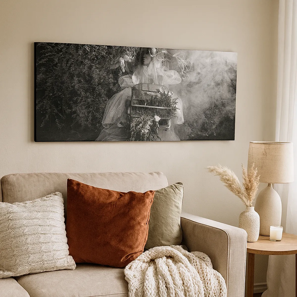 Obraz na płótnie - Sama Matka – Natura - 30x30 cm