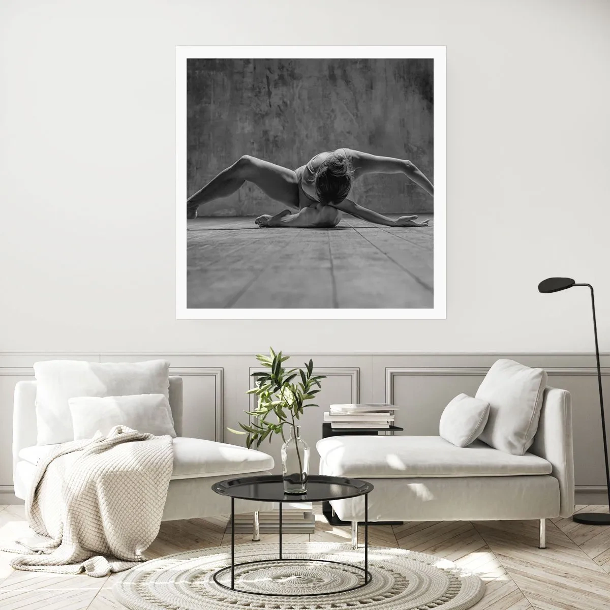 Plakat - Symetria odnaleziona - 60x60 cm