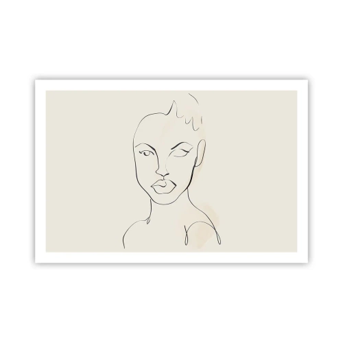 Plakat - Zarys zmysłowości - 91x61 cm