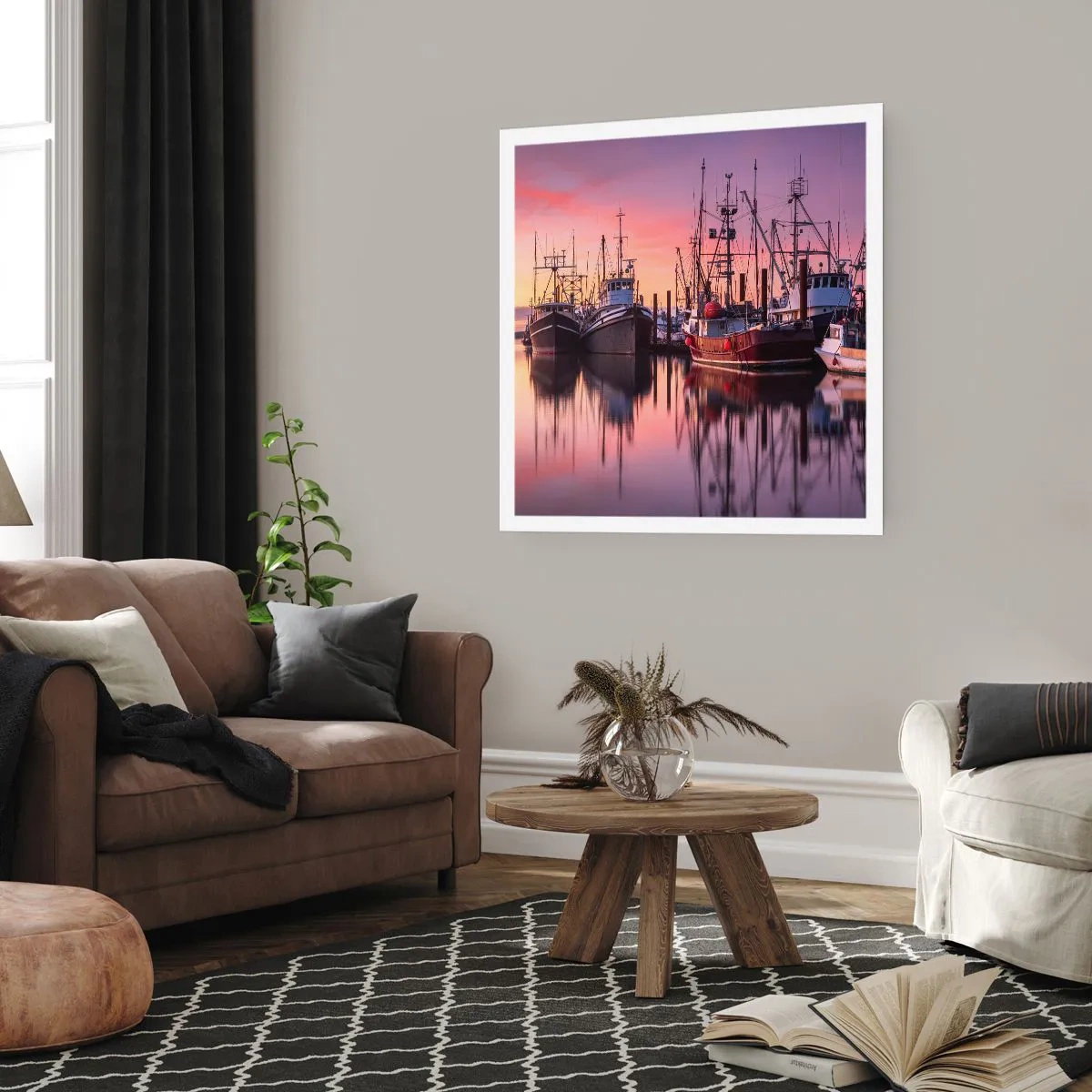 Plakat - Przed kolejnym dniem - 30x30 cm